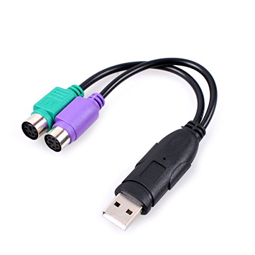 UCEC USB to Dual ps2 Mouse Keyboard Converter Cable