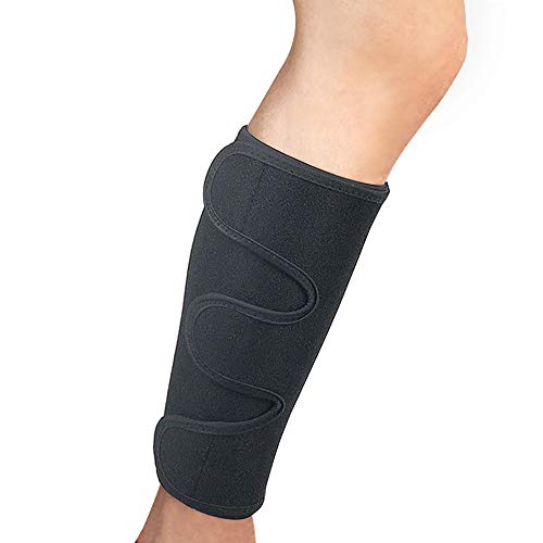 Calf Support Brace Shin Splint Support for Lower Leg Compression Wrap Adjustable