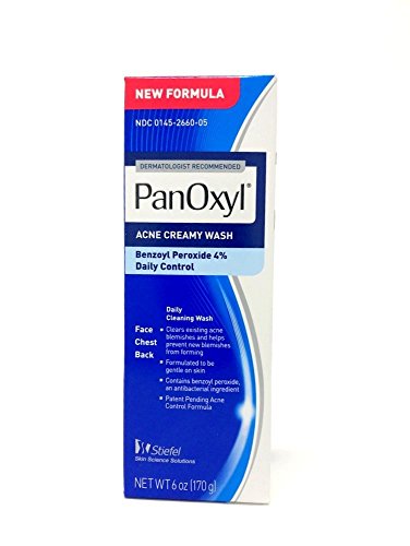 Panoxyl 4 Acne Creamy Wash, 6-Ounce