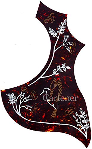 Pickguard for Hummingbird Acoustic Guitar Tortoise Celluloid