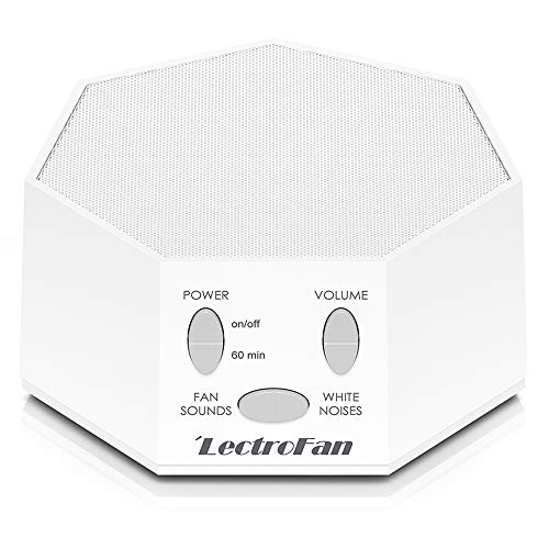 Adaptive Sound Technologies LectroFan High Fidelity White Noise Sound Machine with 20 Unique Non-Looping Fan and White Noise Sounds and Sleep Timer