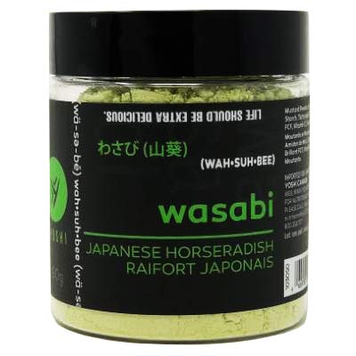 YOSHI Premium Wasabi Powder (Dried Horseradish), 50g (1.8oz) | Imported from Japan