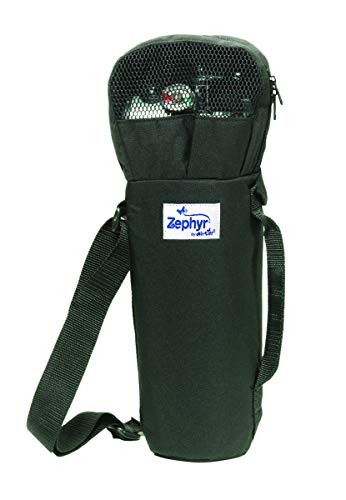 Roscoe Medical Portable Oxygen Tank Shoulder Bag for M6 Cylinders - Convenient Shoulder Bag Style Medical Oxygen Cylinder Holder with Mesh Ventilation