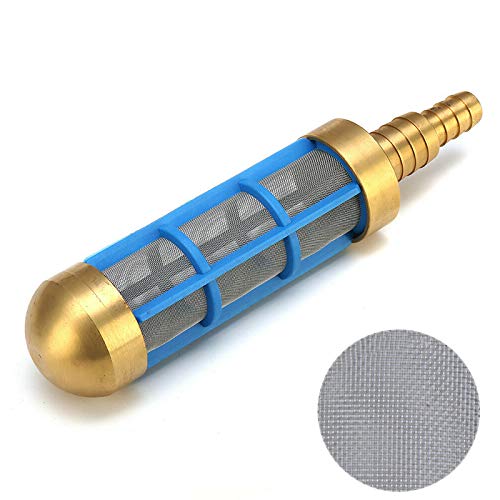 CABINA HOME Brass 3/4'' 1/2'' Hose Water Suction Strainer Pickup Filter for Pressure Washer