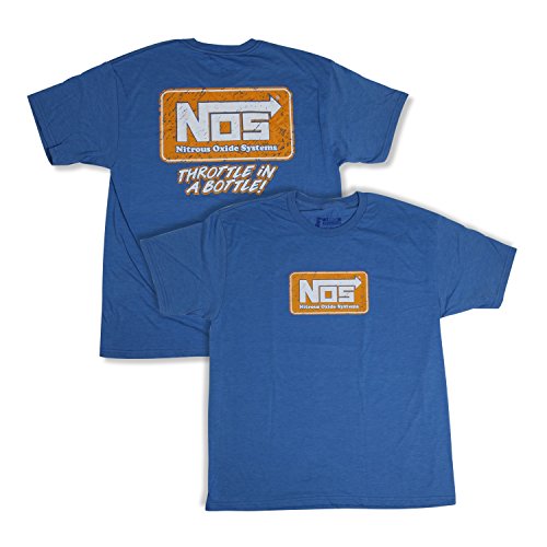NOS/Nitrous Oxide System 19071-XXXLNOS T-Shirt NOS Logo Blue Unisex XXX-Large T-Shirt