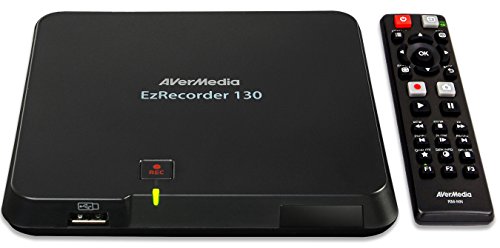 AVerMedia EzRecorder, HD Video Capture High Definition HDMI Recorder, PVR, DVR, Schedule Recording, 32GB Flash Drive Incl (ER130)