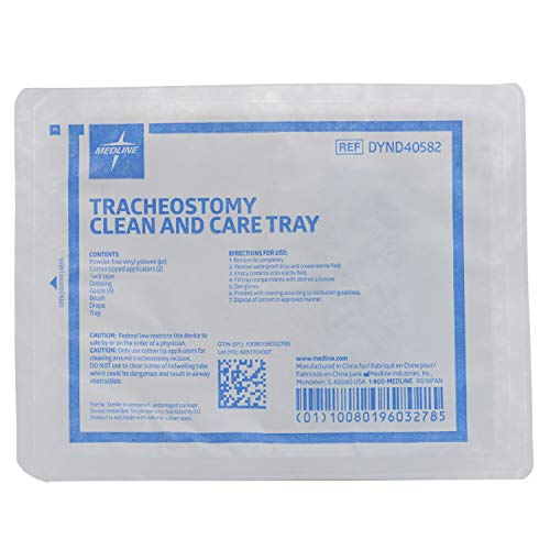 Tracheostomy Clean and Care Tray Kit Quantity: Case of 20