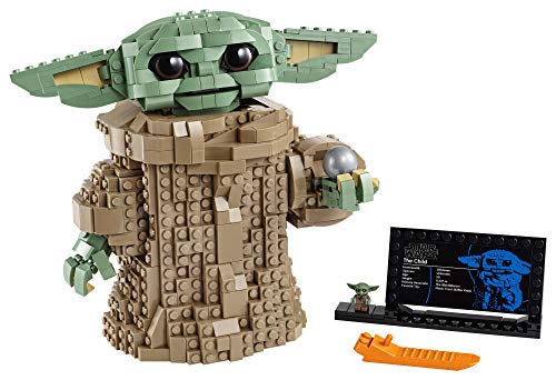 LEGO Star Wars: The Mandalorian The Child 75318 Building Kit; Collectible Buildable Toy Model for Ages 10+, New 2020 (1,073 Pieces)