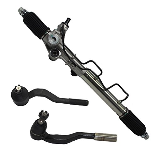 Detroit Axle Complete [4x4] Power Steering Rack & Pinion Assembly + All 4 Inner & Outer Tie Rod Ends for 95-97 Tacoma 4x4 Only - [98-04 Tacoma 4x4 and Pre-Runner Only]