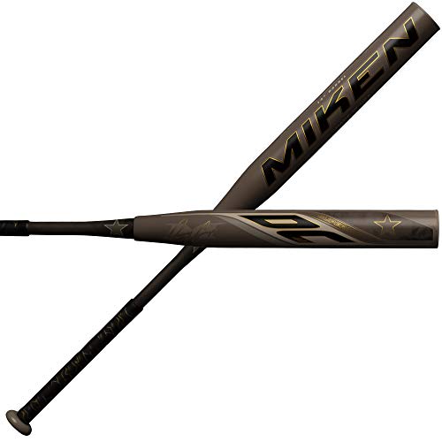 Miken 2019 DC-41 ASA Supermax Slowpitch Softball Bat, 14' barrel, 28 oz