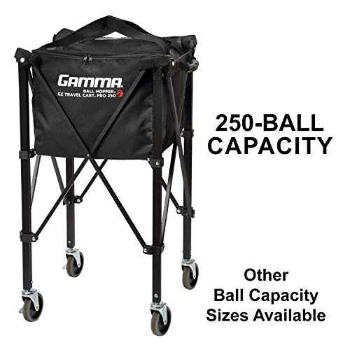 Gamma Sports EZ Travel Cart Pro Ball Hopper 150