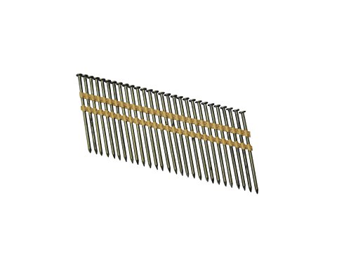 Grip Rite Prime Guard GR034HG1M 21 Degree Plastic Strip Round Head Exterior Galvanized Collated Framing Nails, 3-1/4' x 0.131'