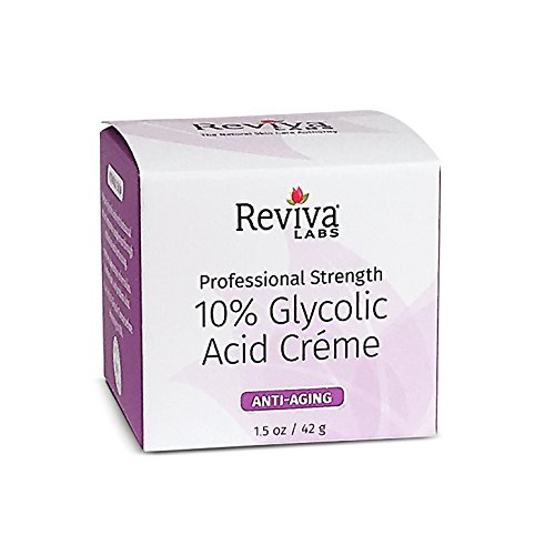 Reviva Labs 10% Glycolic Acid Cream - 1.5 oz - Pack of 2