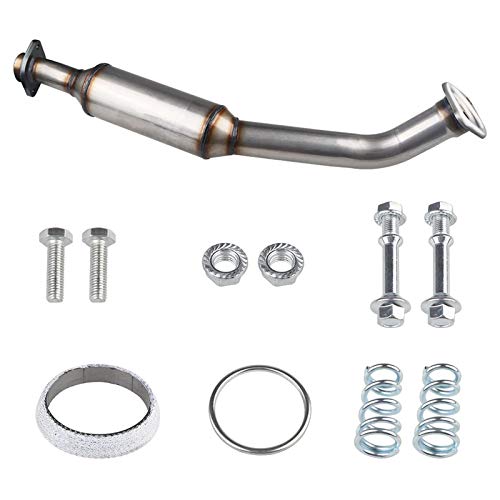 WATERWICH Compatible with Catalytic Converter Honda Element 2.4L L4 2003 2004 2005 2006 2007 2008 2009 2010 2011 Direct-Fit Stainless Steel High Flow(EPA Compliant)