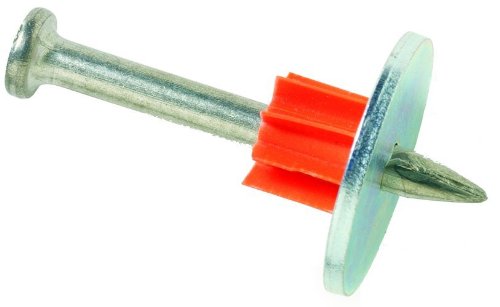 Ramset Powder Fastening Systems 1516SDC 2-1/2-Inch Washered Pins, 100 Pack