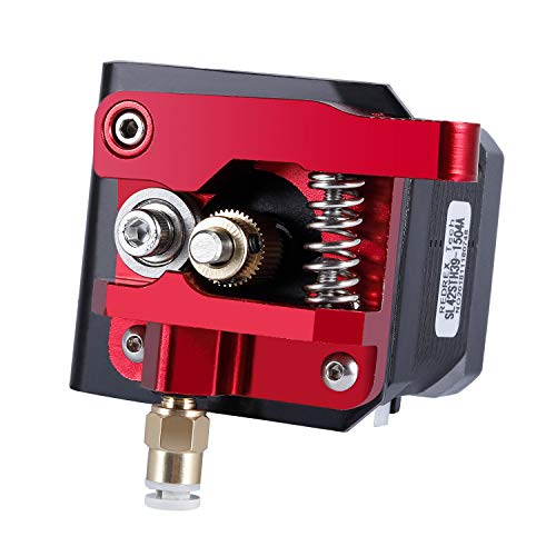 Redrex Upgraded Aluminum Bowden Extruder with 40 Teeth MK8 Drive Gear for Creality CR-10 Series Ender 3 and Other Reprap Prusa 3D Printers [Right Hand]