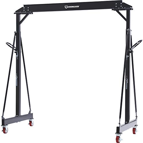 Strongway Adjustable Gantry Crane - 4000-Lb. Capacity