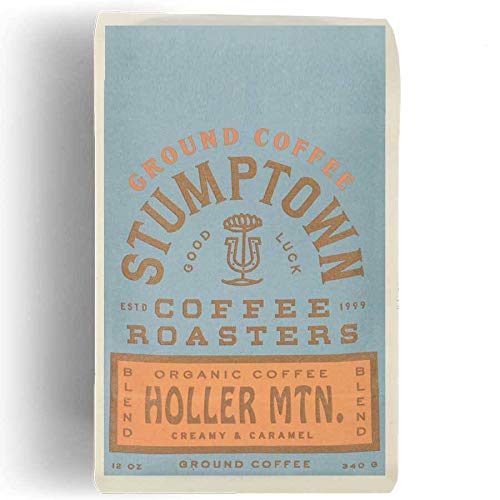 Stumptown Coffee Roasters Holler Mountain Ground Organic Coffee, 12 Oz Bag, Flavor Notes Of Creamy Caramel