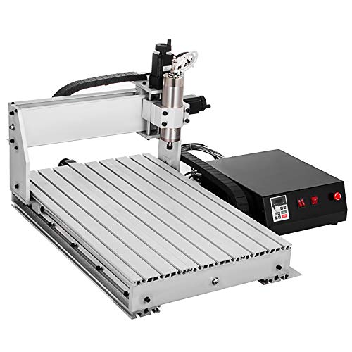 VEVOR CNC Router Kit 4 axis CNC 6040 Router Engraver 800W Desktop Engraving Drilling Milling Machine with USB for Wood DIY Artwork Woodworking