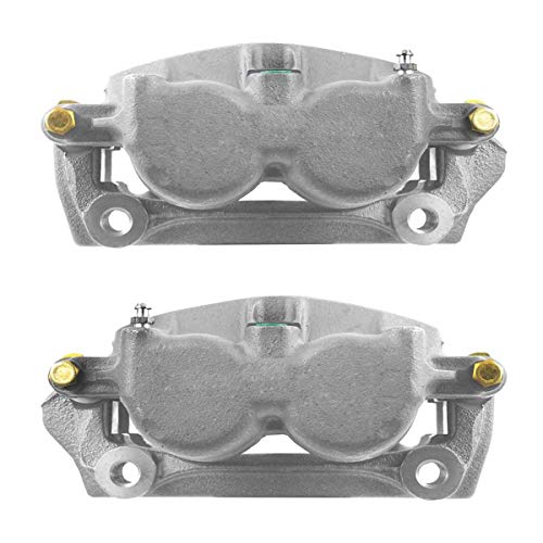 AutoShack BC2714PR Front Brake Caliper Pair 2 Pieces Fits Driver and Passenger Side
