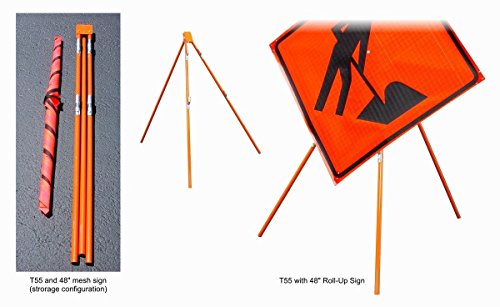 Dicke Safety Products T55 Specialty Sign Stand, Tripod