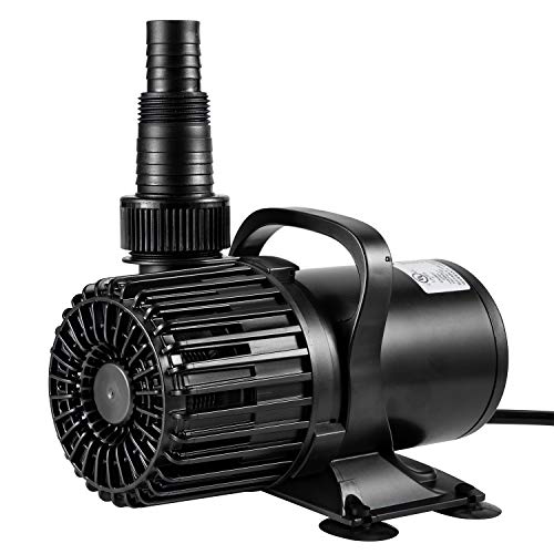 VIVOSUN 2600 GPH Submersible Water Pump 120W Ultra Quiet Pump with 20.3ft Power Cord High Lift for Pond Waterfall Fish Tank Statuary Hydroponic