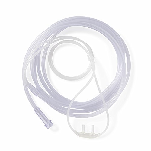 Medline HCSS4514S Supersoft Cannula with Standard Connector, 7' Tubing (Pack of 50)