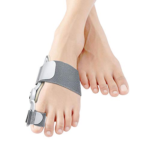 Bunion Corrector, Orthopedic Bunion Splint Toe Straightener Bunion Corrector Big Toe Splint for Sprain Foot Brace for Bunions - Grey