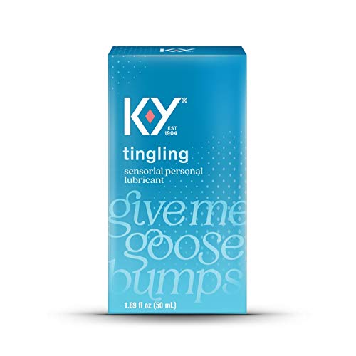 K-Y Tingling Sensorial Personal Lubricant, 1.69 fl. oz. Personal Lube Sex That Brings Intensifying Tingling Sensations in the Bedroom