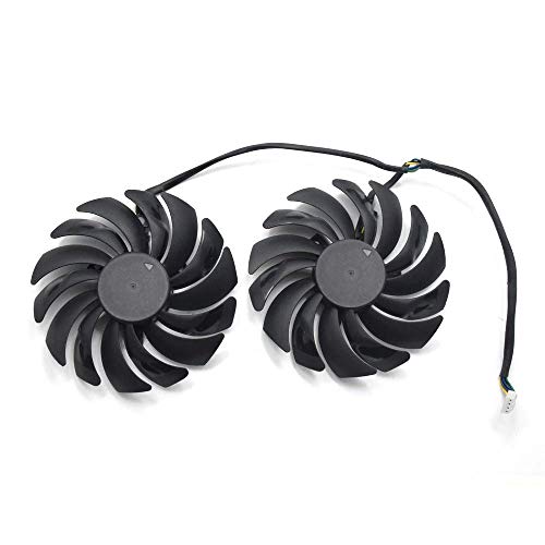 95MM Video Card Fans Replacement for MSI GTX 1070,1080 Ti Gaming X, RX 480/580 Gaming X Graphic Card Cooling Fan