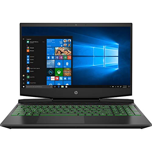 HP Pavilion Gaming 15-Inch Micro-Edge Laptop, Intel Core i5-9300H Processor, NVIDIA GeForce GTX 1650 (4 GB), 8 GB SDRAM, 256 GB SSD, Windows 10 Home (Shadow Black/Acid Green)