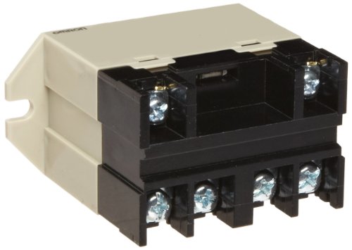 Omron G7L-2A-BUBJ-CB DC12 General Purpose Relay With Test Button, Class B Insulation, Screw Terminal, Upper Bracket Mounting, Double Pole Single Throw Normally Open Contacts, 158 mA Rated Load Current, 12 VDC Rated Load Voltage