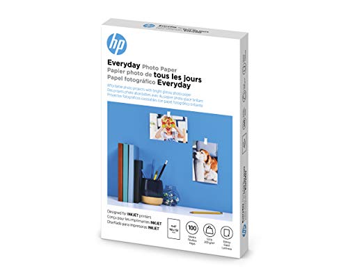 HP CR759A Everyday Photo Paper, Glossy (4x6', 100 sht)