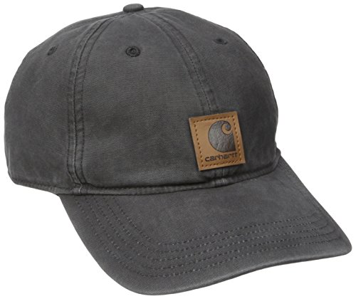 Carhartt Men's Medium Profile 100 Percent Cotton Odessa Force Cap, Black, One Size