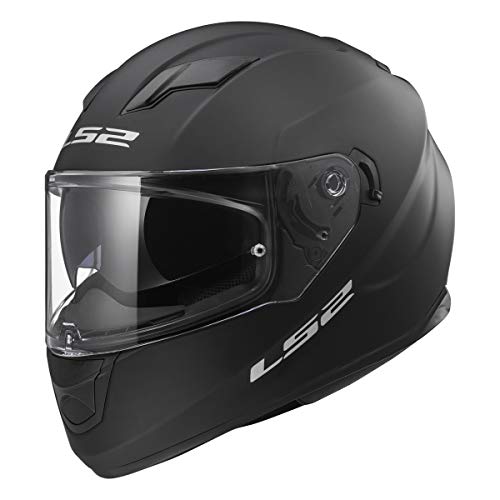 LS2 Helmets Full Face Stream Street Helmet (Matte Black - Medium)