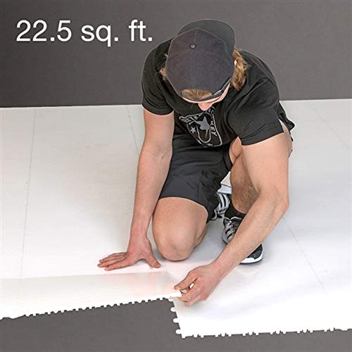 Better Hockey Extreme Dryland Flooring Tiles - Synthetic Ice Panels for Hockey, Professional Quality Training Aid for Shooting, Passing and Stickhandling - Total Size 22.5 Square Feet, 10-Tile Pack