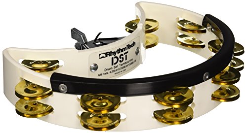 Rhythm Tech Tambourine, WHITE, REGULAR (DST 21)