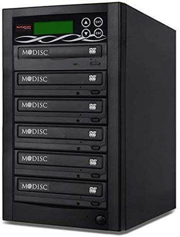 Bestduplicator BD-SMG-5T 5 Target 24X SATA DVD Duplicator with Built-In 1 to 5 M-Disc Support Burner