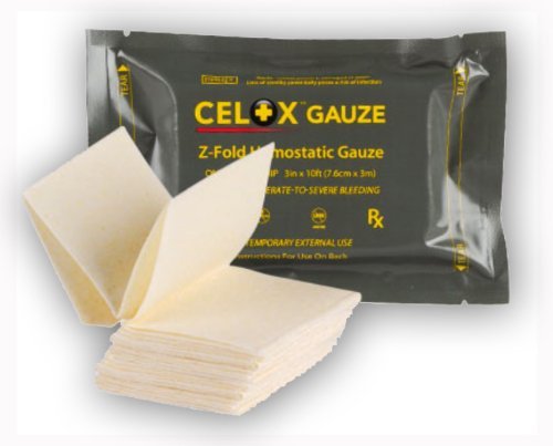 Celox Z-Fold Gauze (3in x 10' (7.6cm x 3m))