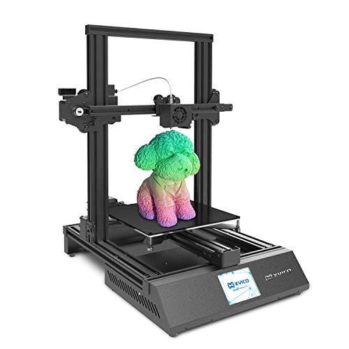 3D Printer with Lattice Glass Platform and 2.8' Colorful Touch Screen Filament Sensor Open Source Semi-Assemble DIY 3D Printers for Beginners Printing Size 220x220x250mm XVICO X3S