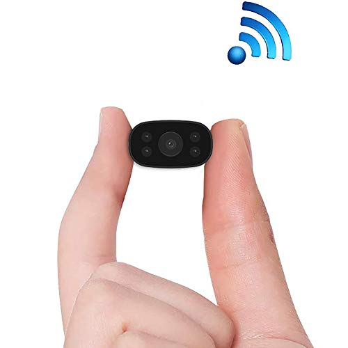 Hidden Security Cameras HUOMU Mini spy cam 1080P HD Wireless WiFi Remote View Tiny Home Surveillance Cameras Indoor Outdoor Video Recorder Smart Motion Detection