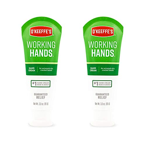 O'Keeffe's Working Hands Hand Cream, 3 ounce Tube, (Pack of 2)