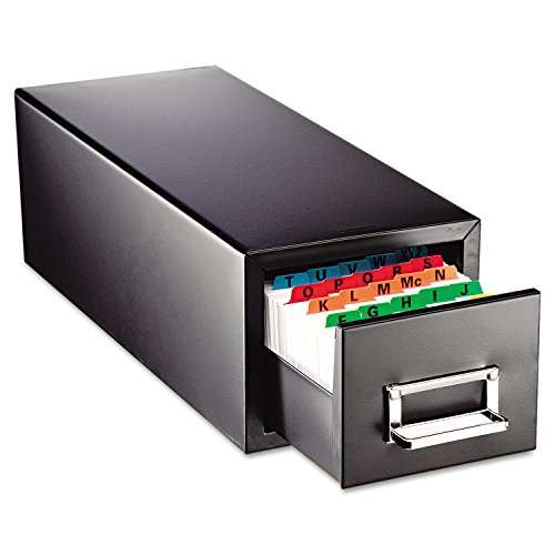 Steelmaster Drawer Card Cabinet Holds 1,500 5 X 8 Cards