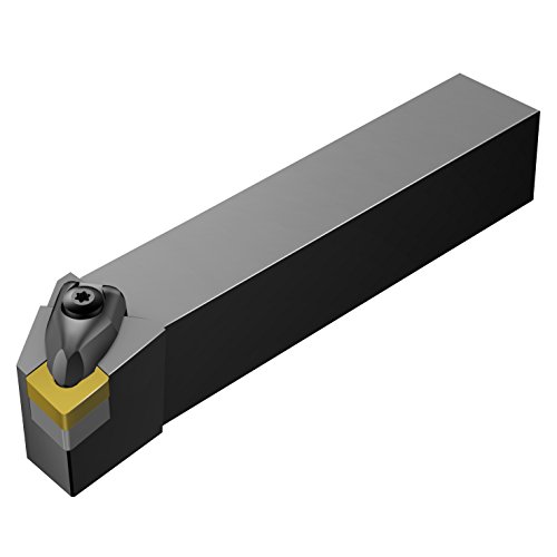 Sandvik Coromant DCLNR 2525M 12 Turning Insert Holder, Square Shank, Steel, External, Rigid Clamp, Right Hand, 25mm Width x 25mm Height Shank, 150mm Length x 32mm Width, CNMG 432 Insert Size, 95 Degree Entering Angle