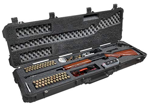 Case Club Sporting & Hunting Shotgun Pre-Cut Waterproof Case with Accessory Box and Silica Gel to Help Prevent Gun Rust (Gen 2)