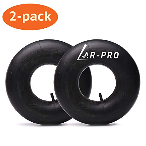 AR-PRO 15x6.00-6 Replacement Inner Tubes with TR-13 Valve Stem for Wheelbarrows, Mowers, Hand Trucks and More (2-Pack)