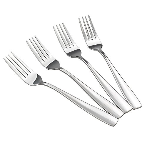 HOMMP 16-Piece Stainless Steel Salad Forks, Dessert Forks
