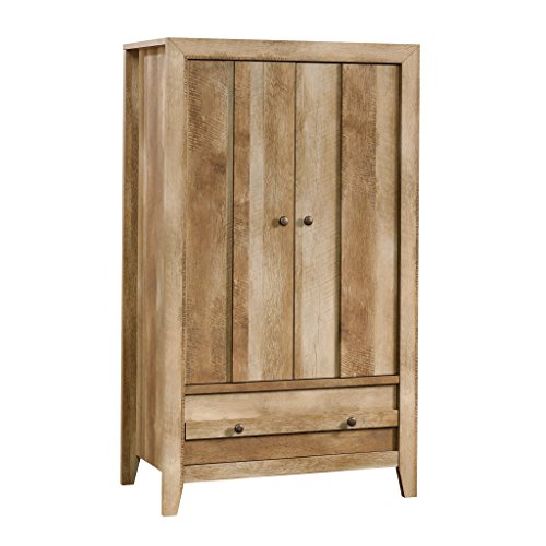 Sauder Dakota Pass Armoire, Craftsman Oak finish