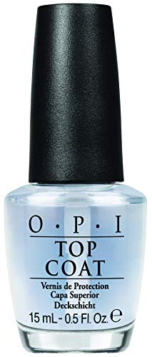OPI Nail Polish Top Coat, Protective High-Gloss Shine, 0.5 Fl Oz
