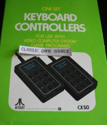 2 Atari Keyboard Controllers for 2600 7800 Cx50